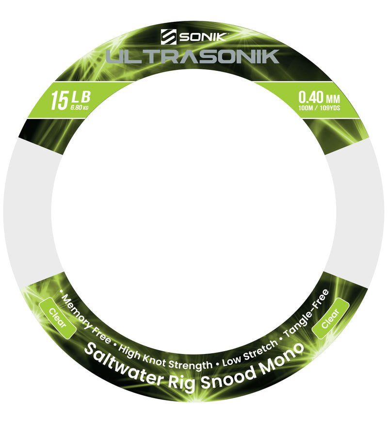 Sonik Ultrasonik Snood Monofilament Line - Pack Of 12