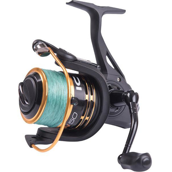 Icon 50 Spin With 20 LB Braid Fishing Reels