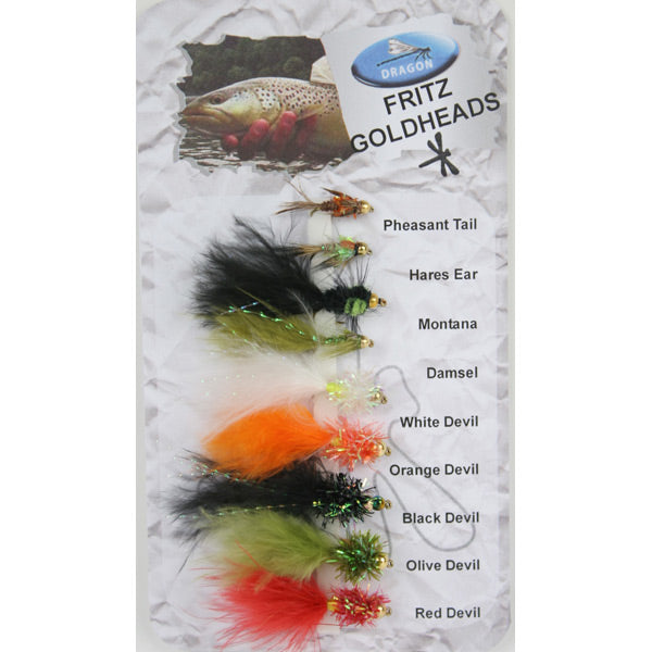 Dragon Tackle Fritz Goldheads Bait & Lures