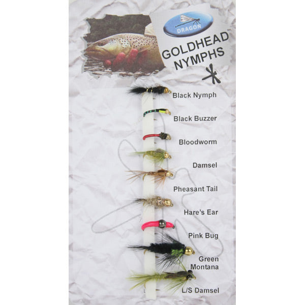 Dragon Tackle Goldheads Nymphs Bait & Lures