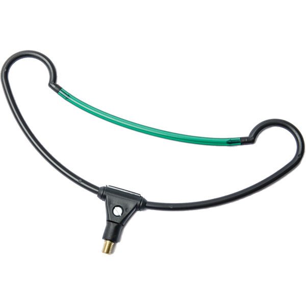 Leeda Angle Lock Rod Rest Straight Brass Thread - Pack Of 2 Black / Green