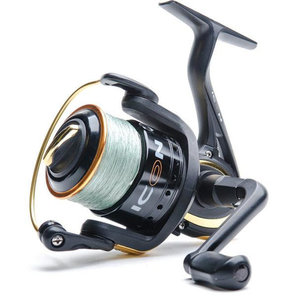 Icon 3000 Spin With 20 LB Braid Fishing Reels