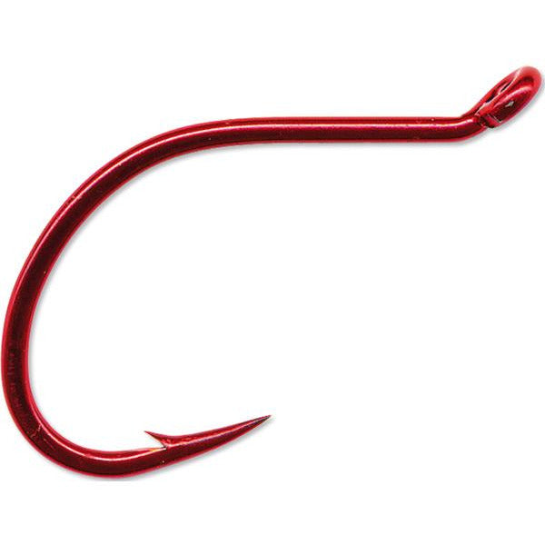 Mustad 10546NP-RB Pike Dropshot Red - Pack Of 10 X 10