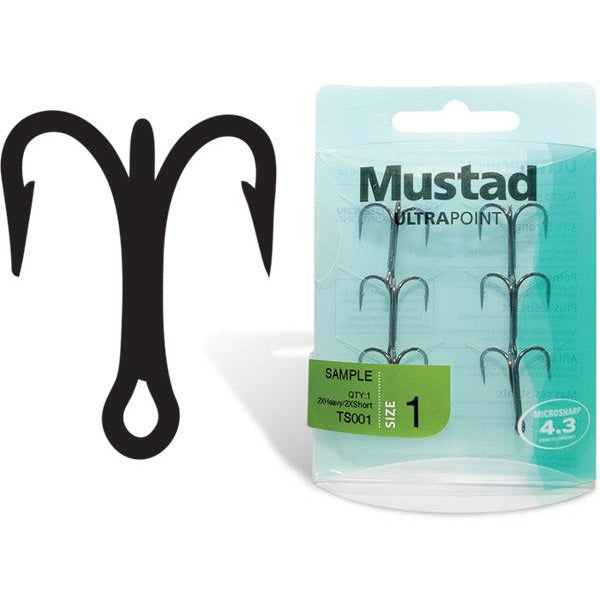 Mustad TS90-ZS O'Shaughnessy Sea Hooks Silver - Pack Of 10