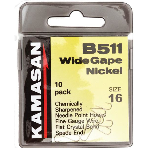 Kamasan Spade B511 Coarse Hooks - Pack Of 10 X 20