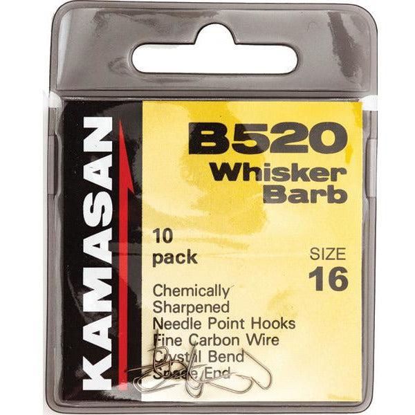 Kamasan Spade B520 Coarse Hooks - Pack Of 10 X 20