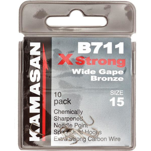 Kamasan Spade B711 Coarse Hooks - Pack Of 10 X 20