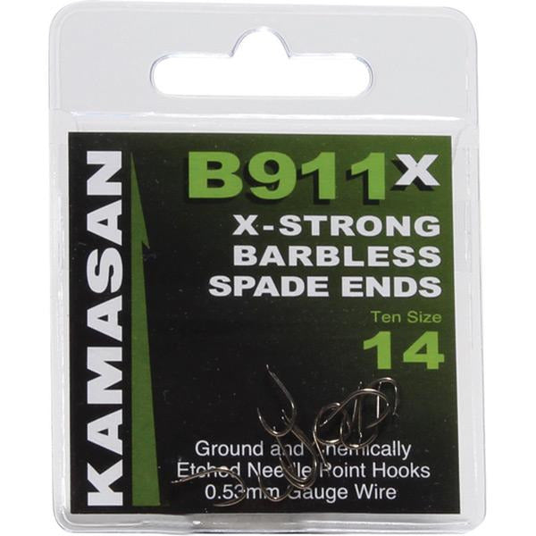 Kamasan B911-X Spade Coarse Hooks - Pack Of 10 X 20