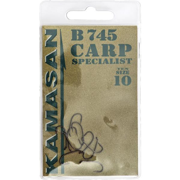 Kamasan Carp Specialist B745 Coarse Hooks - Pack Of 10 X 10