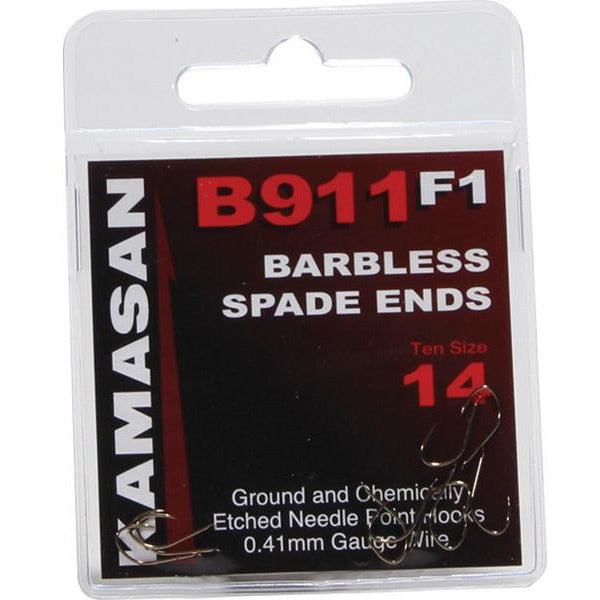Kamasan B911-F1 Spade Coarse Hooks - Pack Of 10 X 20