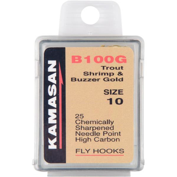 Kamasan B100G Hooks - Pack Of 20 X 25