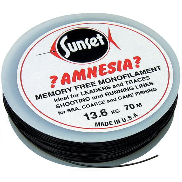 Amnesia 100 M Carp Spool Line & Braid Black - Pack Of 10