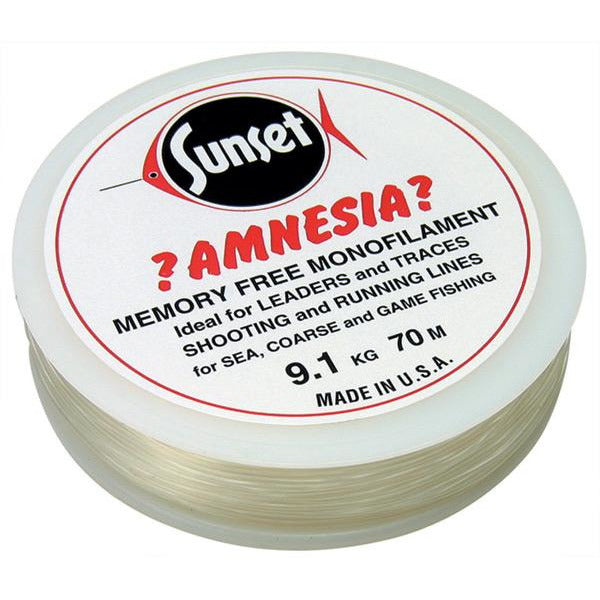 Amnesia 100 M Carp Spool Line & Braid Clear - Pack Of 10