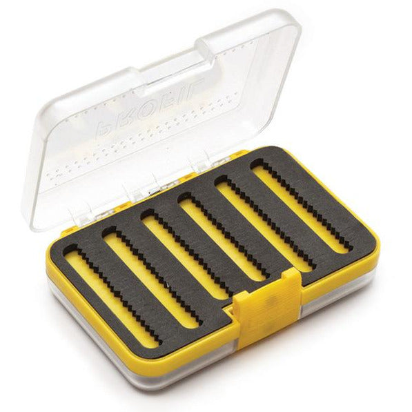 Leeda Profil Fly Box Yellow - Pack Of 5