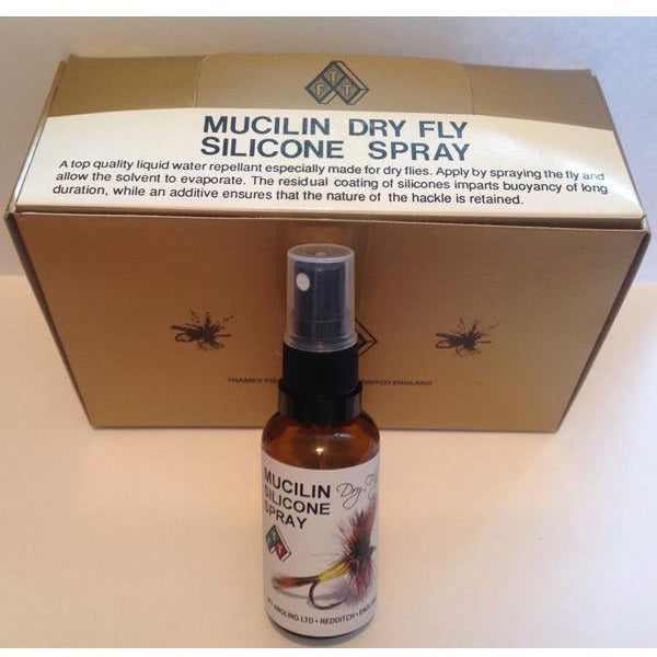 Mucilin Silicone Dry Fly Spray - Pack Of 10