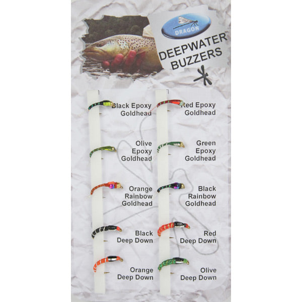 Dragon Tackle Deepwater Buzzers Bait & Lures