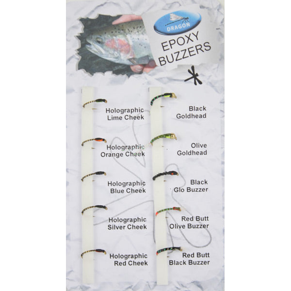 Dragon Tackle Expoxy Buzzers Bait & Lures