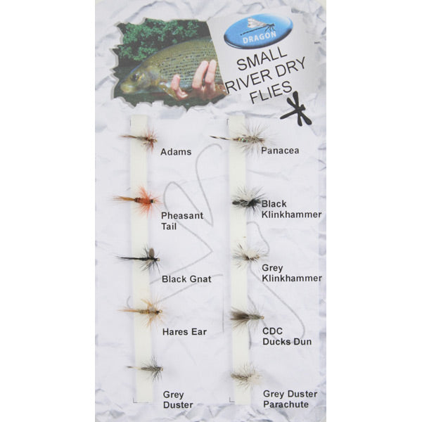 Dragon Tackle Small River Dries Bait & Lures
