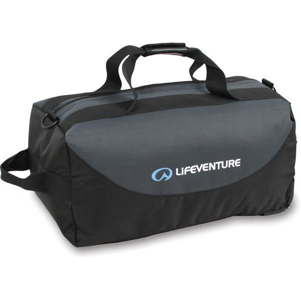 Lifeventure Expedition Wheeled Duffle Bag Black / Blue