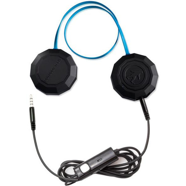 Outdoor Tech Wired Chips Universal Helmet Audio Headphone Black