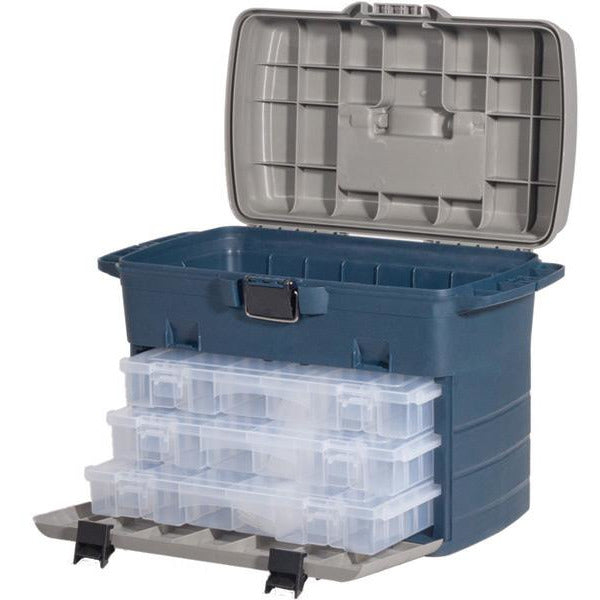 Leeda Tackle Case Box System Blue / Grey