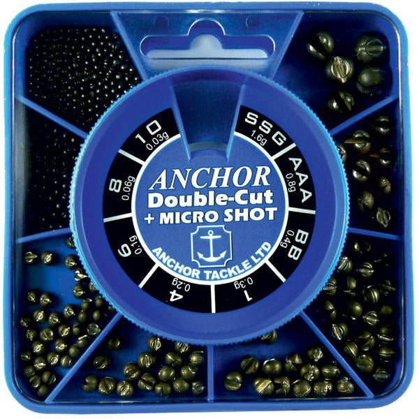 Anchor 8 Div Double-Cut Square With Micro Shot Coarse Terminal - Pack Of 10