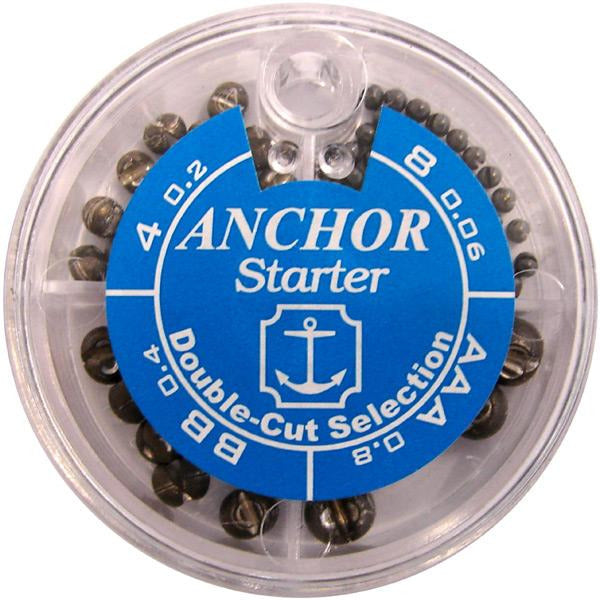 Anchor 4 Div Double-Cut Round Starter Coarse Terminal - Pack Of 10