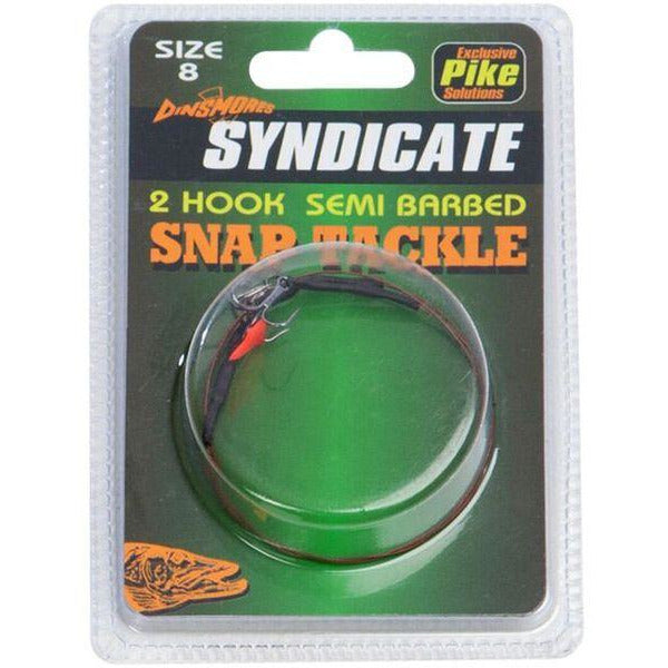 Dinsmores Pike Snap Tackle - Pack Of 10