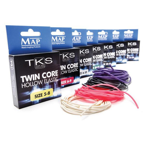 MAP TKS Twin Core Hollow Elastic Pink - Pack Of 5