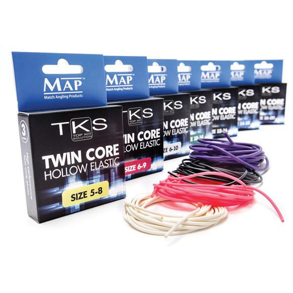 MAP TKS Twin Core Hollow Elastic Purple - Pack Of 5